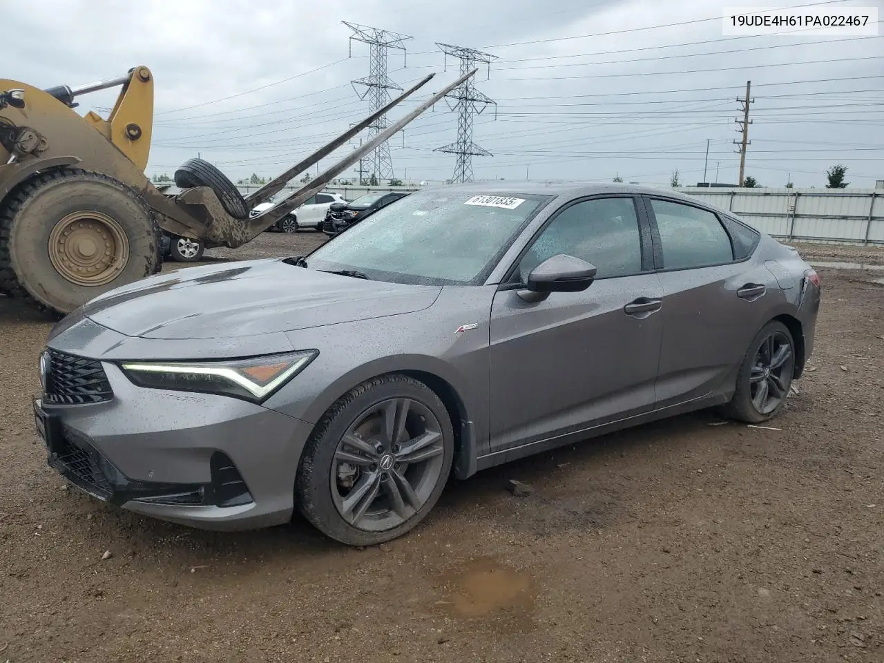 2023 Acura Integra A-Spec Tech VIN: 19UDE4H61PA022467 Lot: 61301835