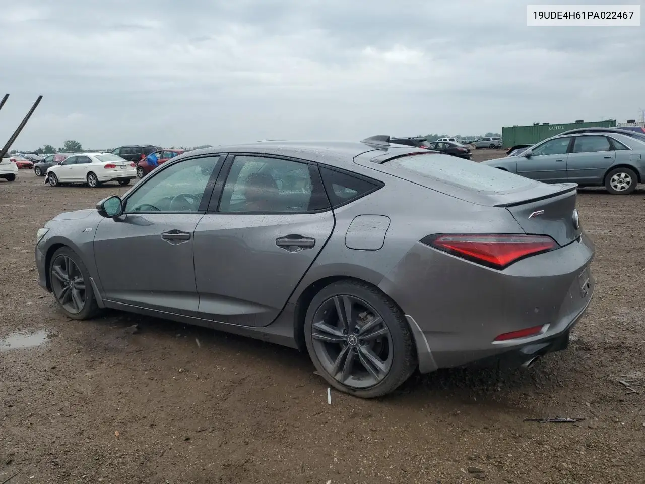 2023 Acura Integra A-Spec Tech VIN: 19UDE4H61PA022467 Lot: 61301835