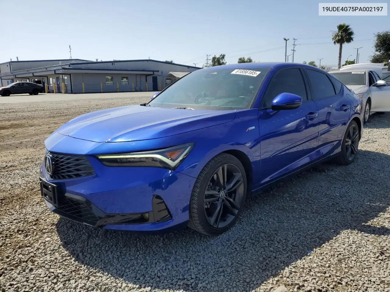 2023 Acura Integra A-Spec Tech VIN: 19UDE4G75PA002197 Lot: 61856185