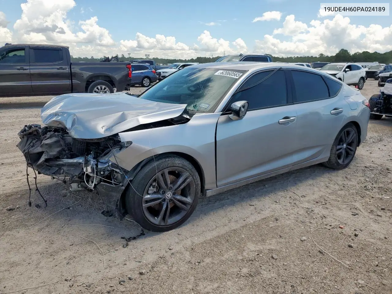 2023 Acura Integra A-Spec Tech VIN: 19UDE4H60PA024189 Lot: 62060565