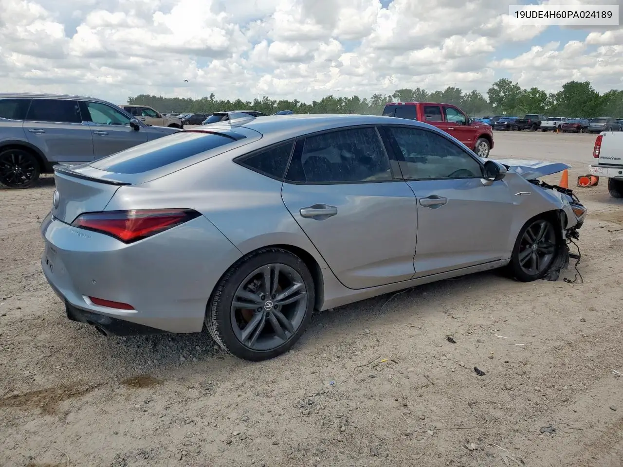 2023 Acura Integra A-Spec Tech VIN: 19UDE4H60PA024189 Lot: 62060565