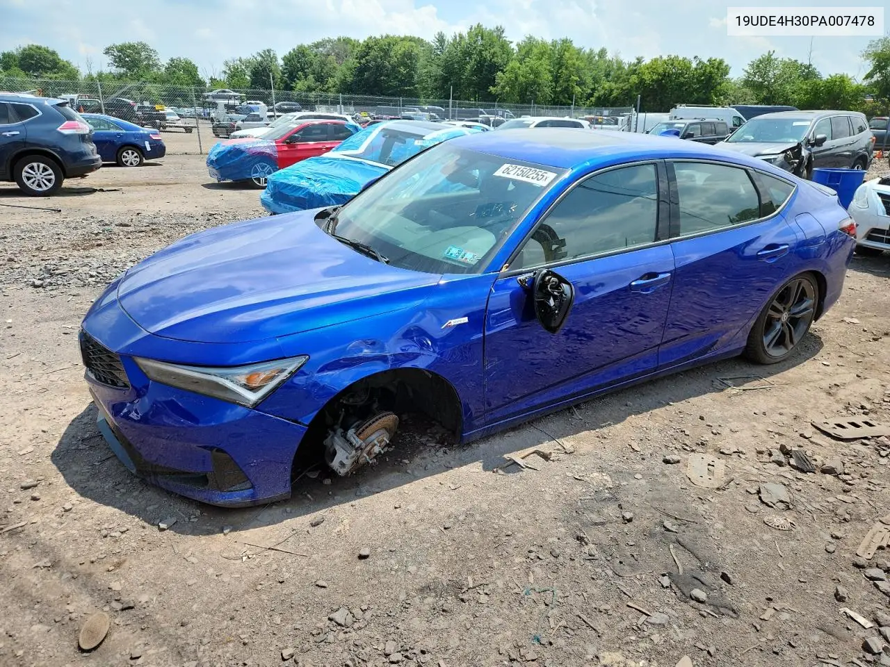 2023 Acura Integra A-Spec VIN: 19UDE4H30PA007478 Lot: 62150255
