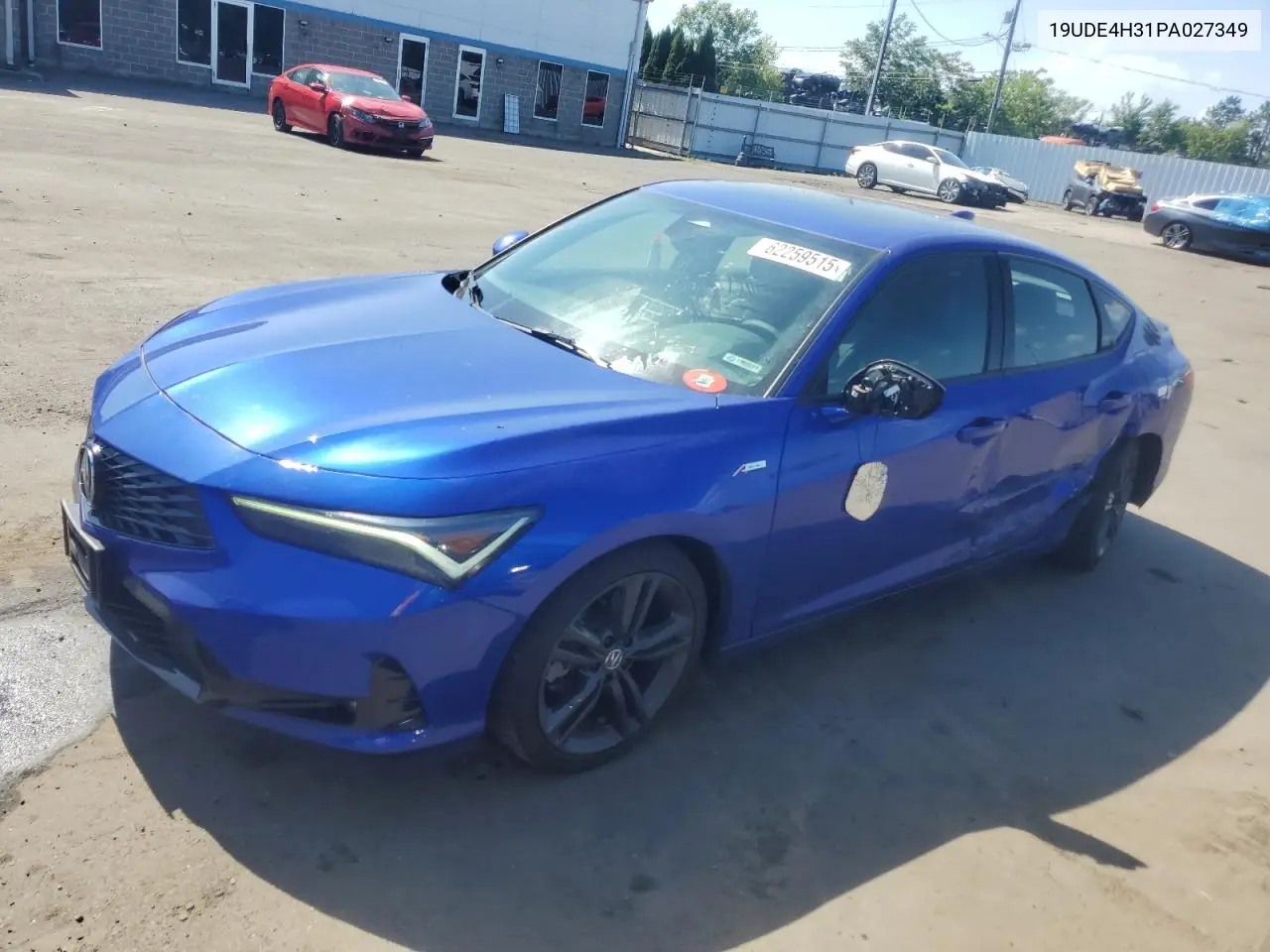 2023 Acura Integra A-Spec VIN: 19UDE4H31PA027349 Lot: 62259515