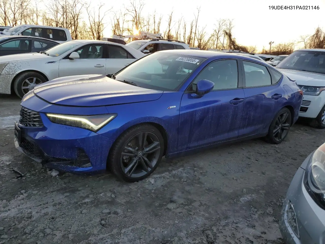 2023 Acura Integra A-Spec VIN: 19UDE4H31PA021146 Lot: 88220855