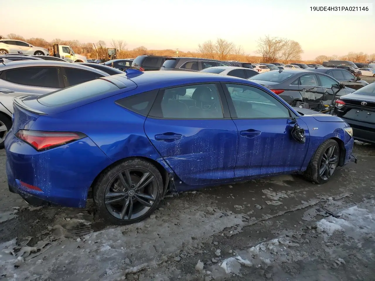 2023 Acura Integra A-Spec VIN: 19UDE4H31PA021146 Lot: 88220855