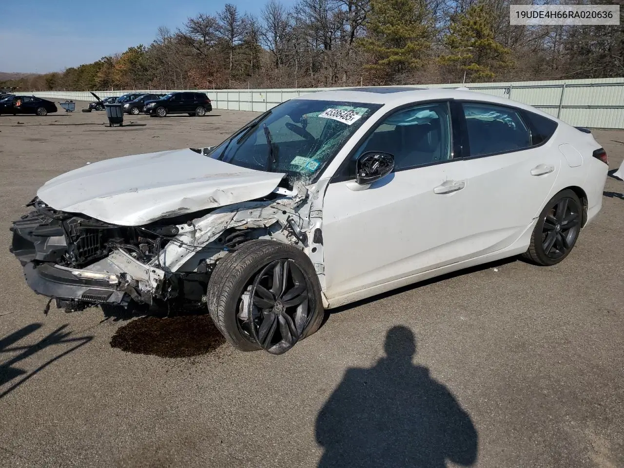 2024 Acura Integra A-Spec Tech VIN: 19UDE4H66RA020636 Lot: 45386485