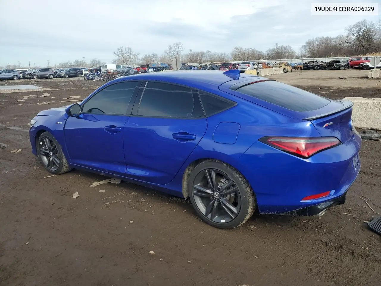 2024 Acura Integra A-Spec VIN: 19UDE4H33RA006229 Lot: 46868535