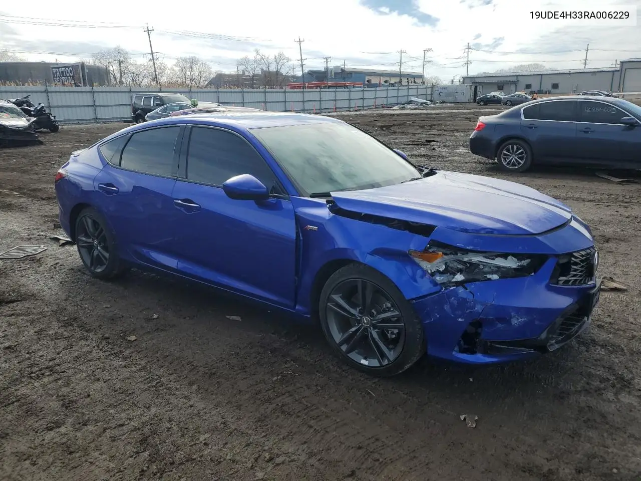 2024 Acura Integra A-Spec VIN: 19UDE4H33RA006229 Lot: 46868535