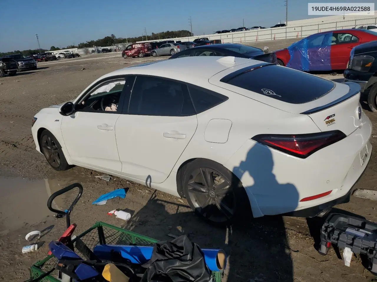2024 Acura Integra A-Spec Tech VIN: 19UDE4H69RA022588 Lot: 46928425