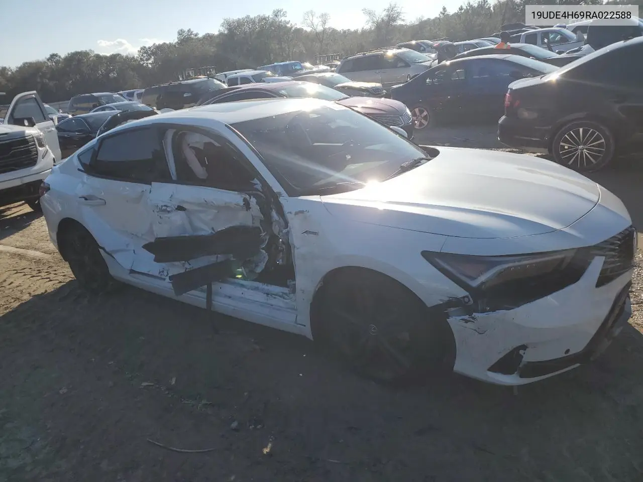 2024 Acura Integra A-Spec Tech VIN: 19UDE4H69RA022588 Lot: 46928425
