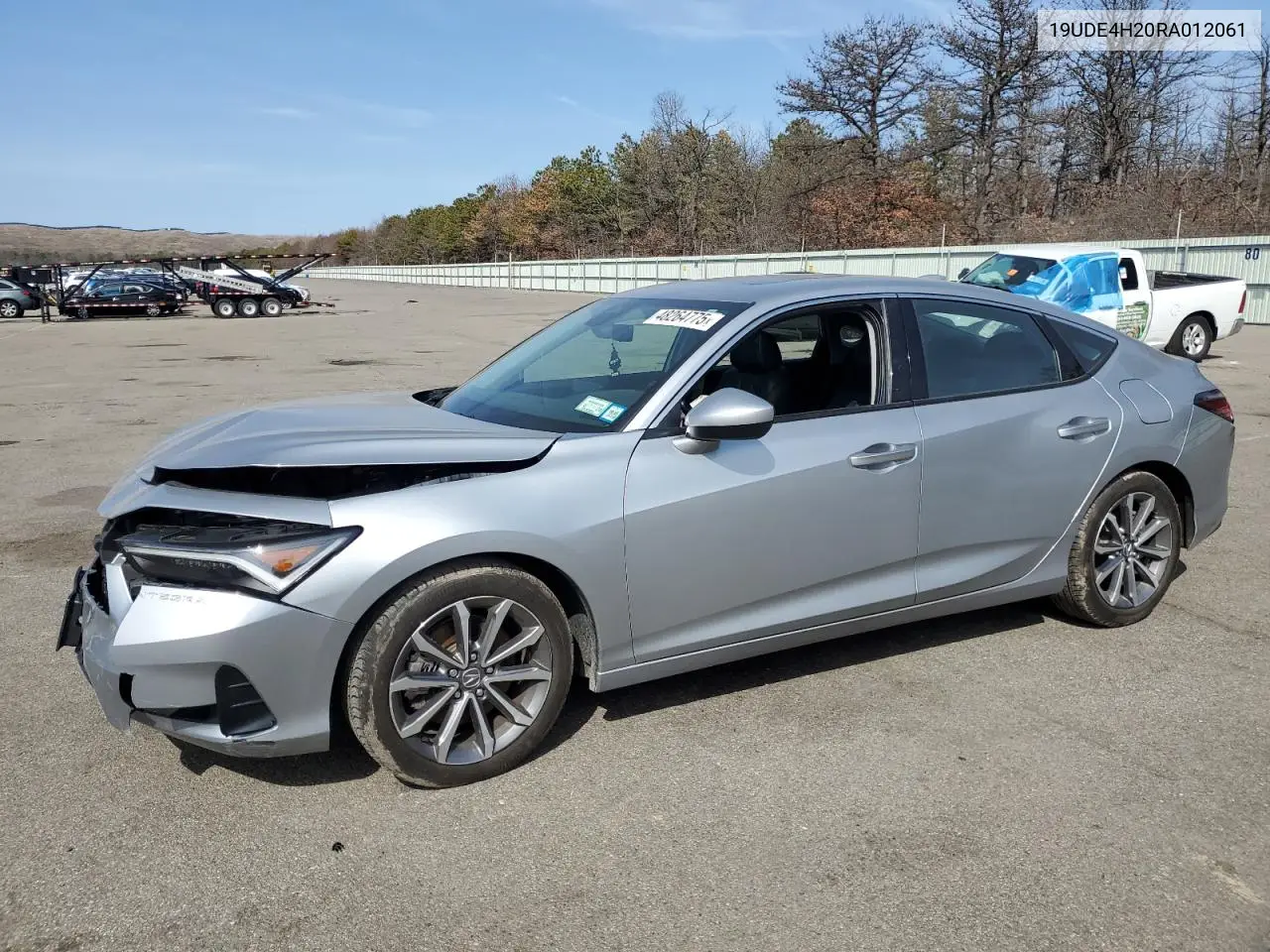 2024 Acura Integra VIN: 19UDE4H20RA012061 Lot: 48264775
