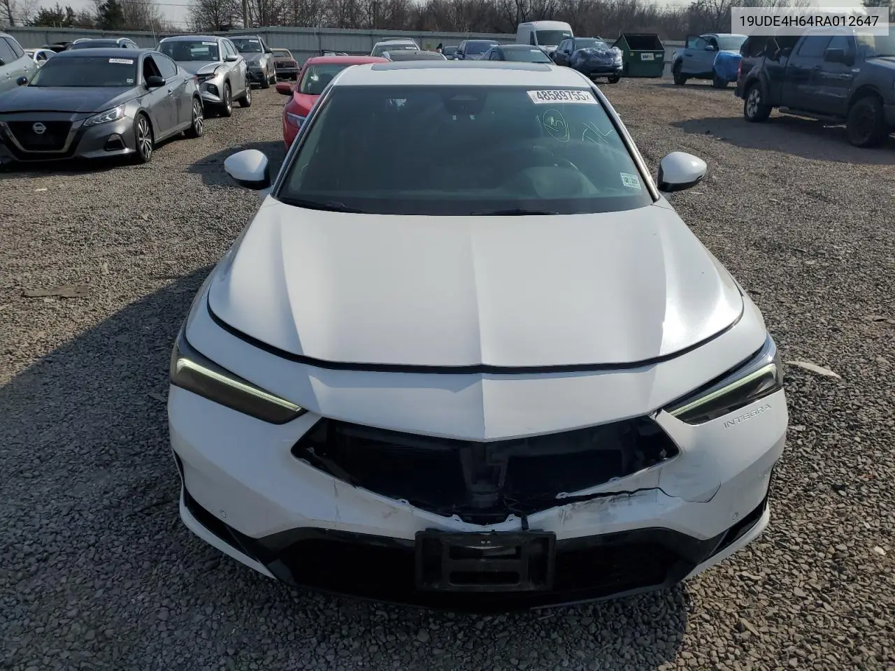 2024 Acura Integra A-Spec Tech VIN: 19UDE4H64RA012647 Lot: 48589755