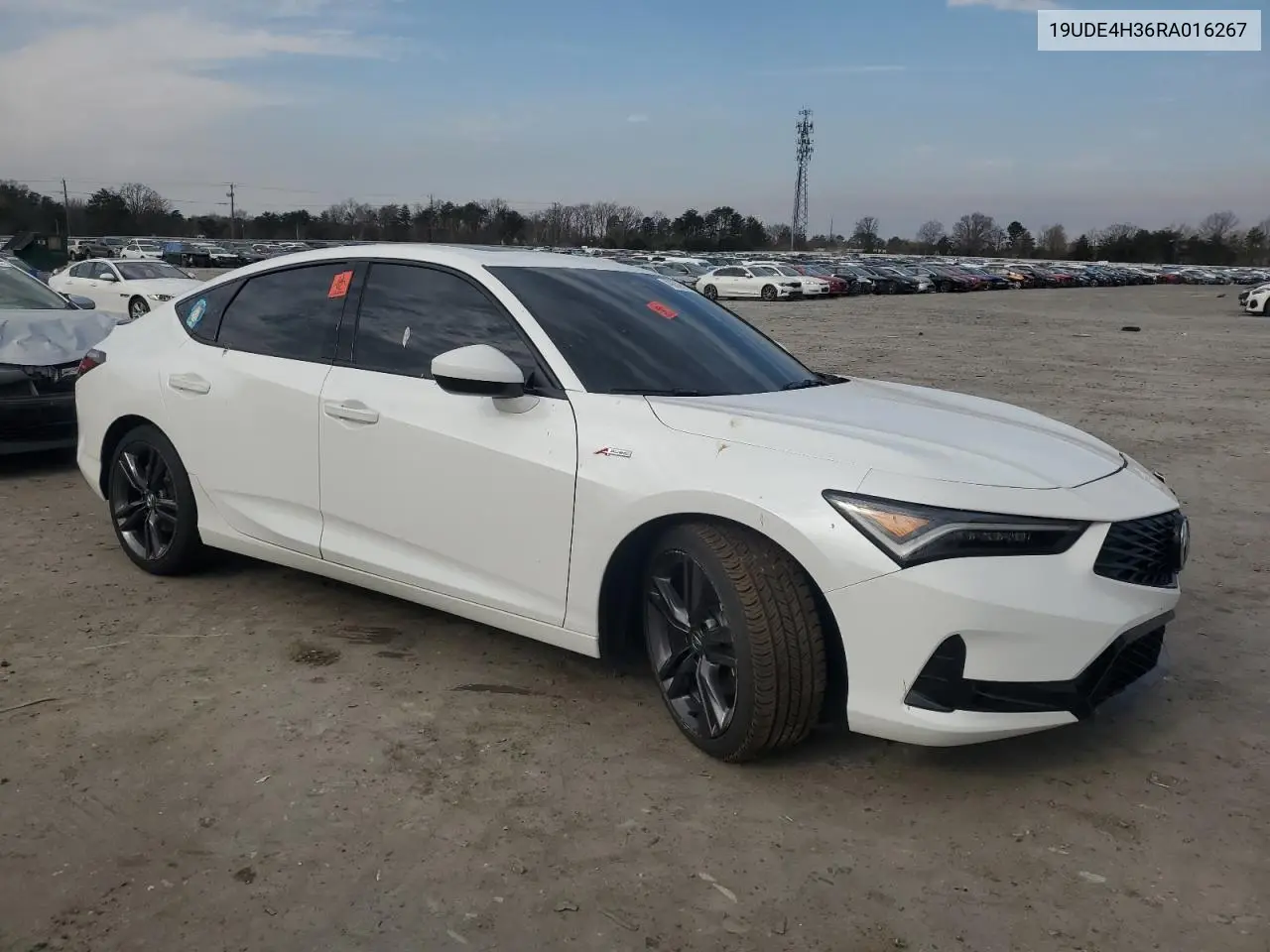 2024 Acura Integra A-Spec VIN: 19UDE4H36RA016267 Lot: 49639215