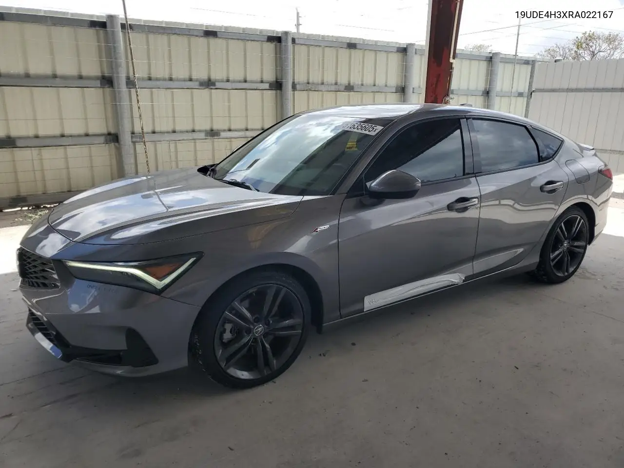 2024 Acura Integra A-Spec VIN: 19UDE4H3XRA022167 Lot: 51635605