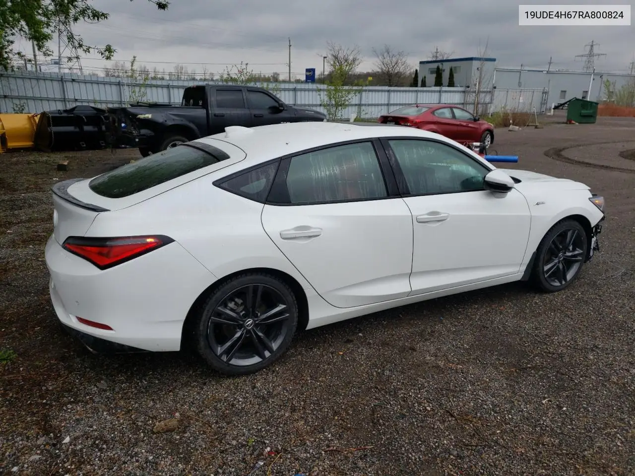 2024 Acura Integra A-Spec Tech VIN: 19UDE4H67RA800824 Lot: 54133465