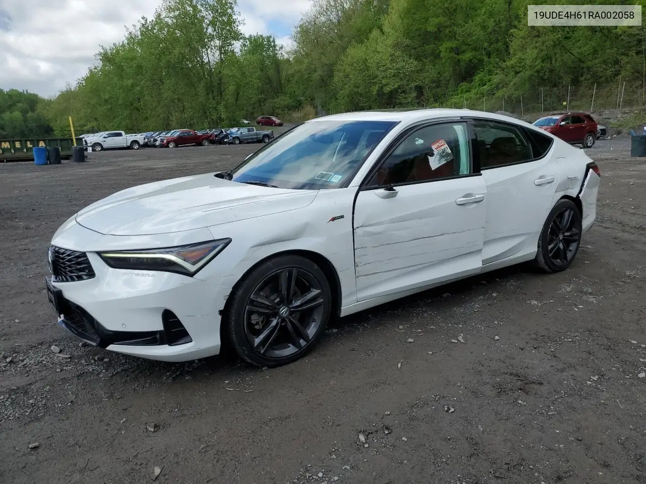 2024 Acura Integra A-Spec Tech VIN: 19UDE4H61RA002058 Lot: 55798595
