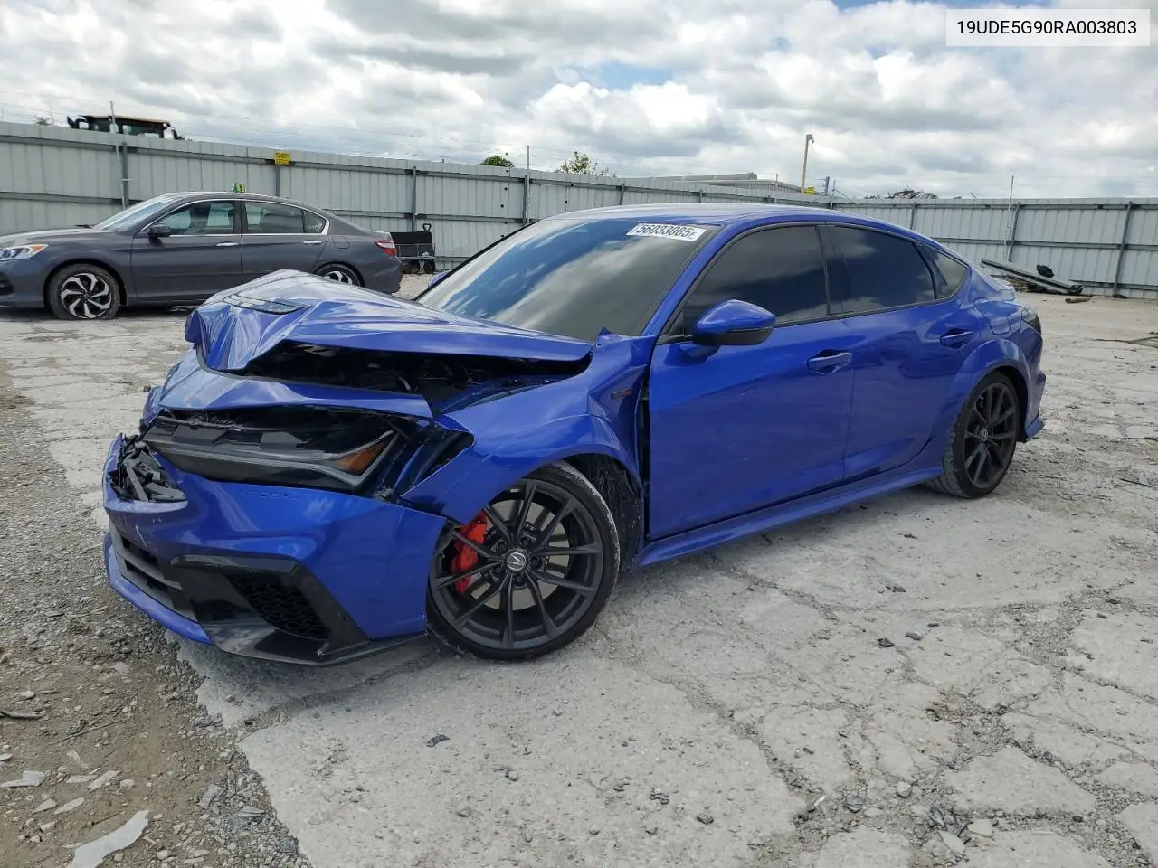 2024 Acura Integra Type S VIN: 19UDE5G90RA003803 Lot: 56033085