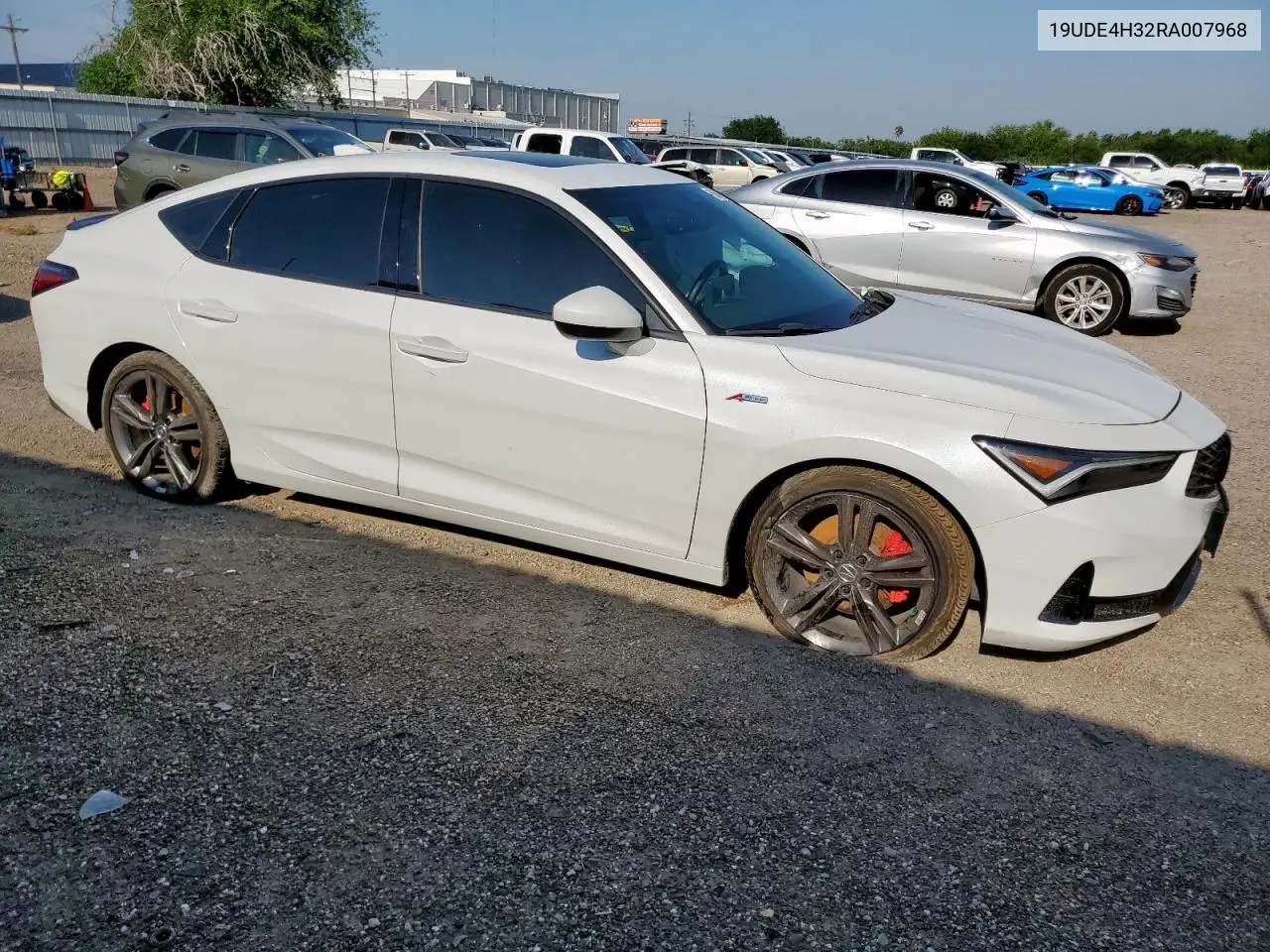 2024 Acura Integra A-Spec VIN: 19UDE4H32RA007968 Lot: 56062585