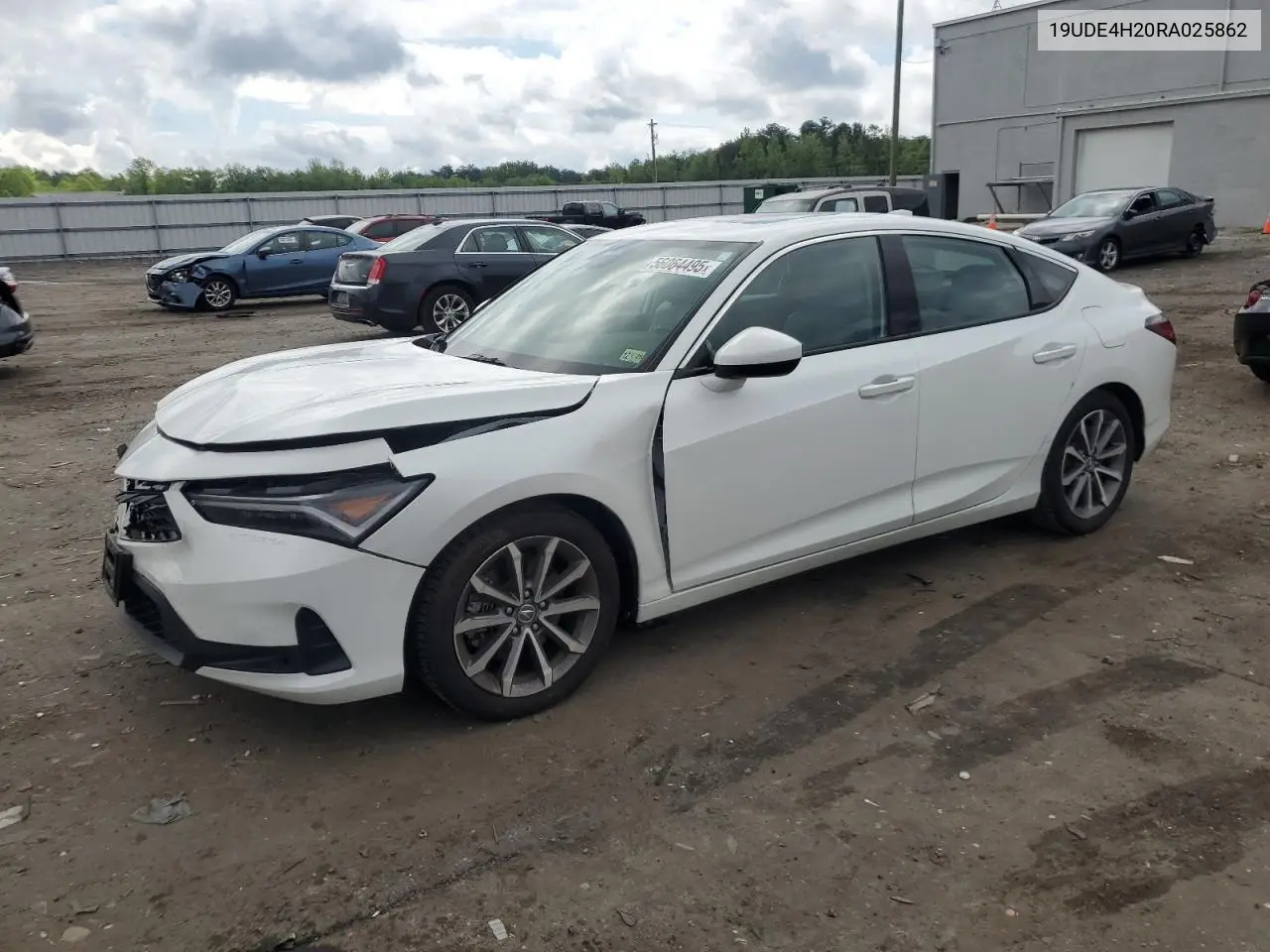 2024 Acura Integra VIN: 19UDE4H20RA025862 Lot: 56064495