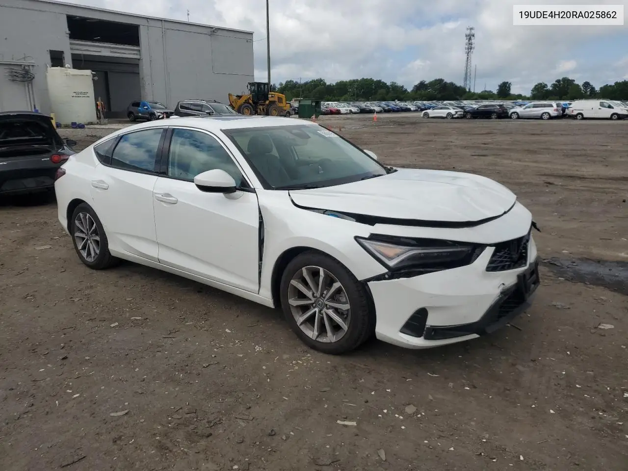 2024 Acura Integra VIN: 19UDE4H20RA025862 Lot: 56064495