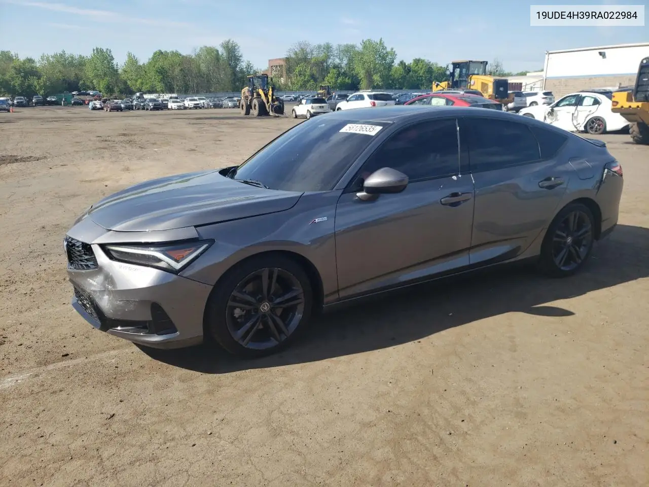 2024 Acura Integra A-Spec VIN: 19UDE4H39RA022984 Lot: 56126535