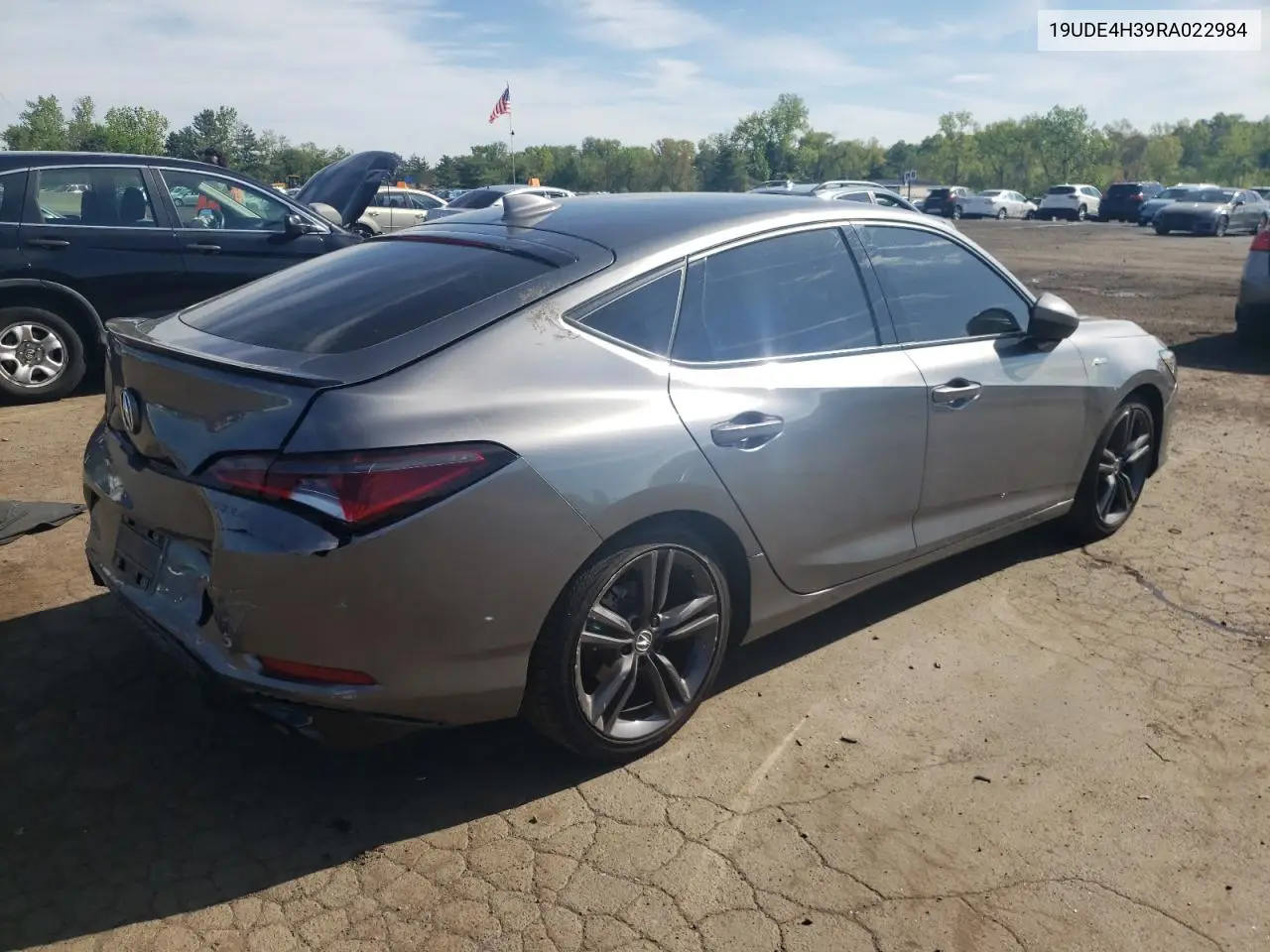 2024 Acura Integra A-Spec VIN: 19UDE4H39RA022984 Lot: 56126535