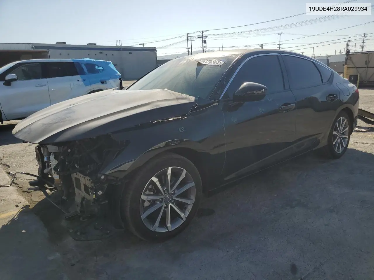 2024 Acura Integra VIN: 19UDE4H28RA029934 Lot: 56128865