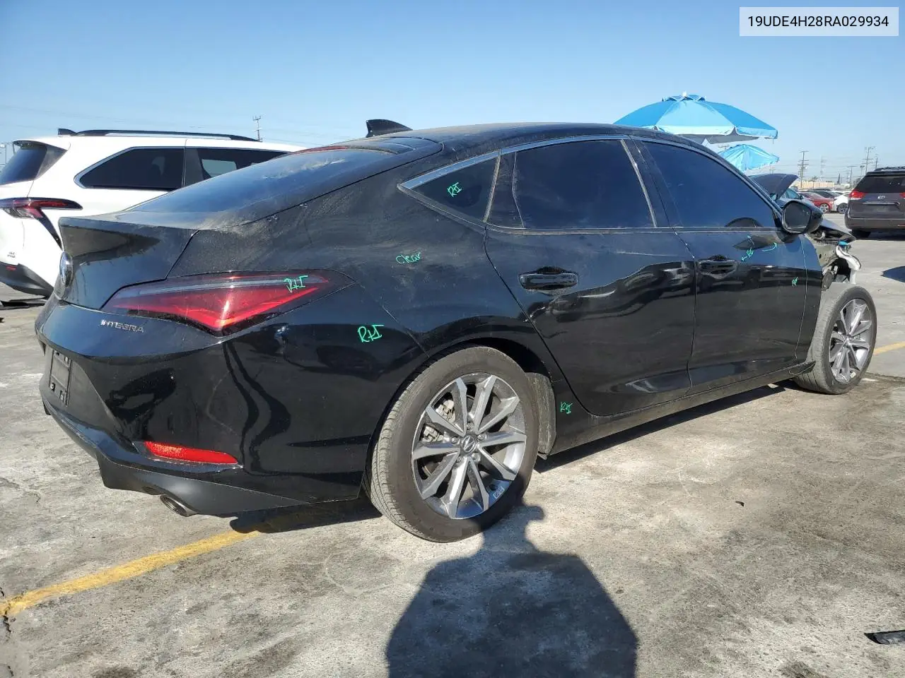 2024 Acura Integra VIN: 19UDE4H28RA029934 Lot: 56128865