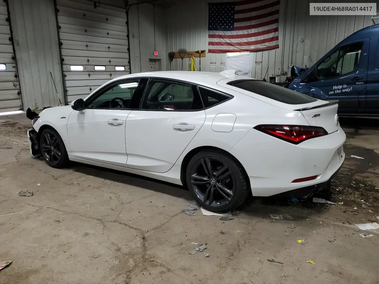 2024 Acura Integra A-Spec Tech VIN: 19UDE4H68RA014417 Lot: 56650825