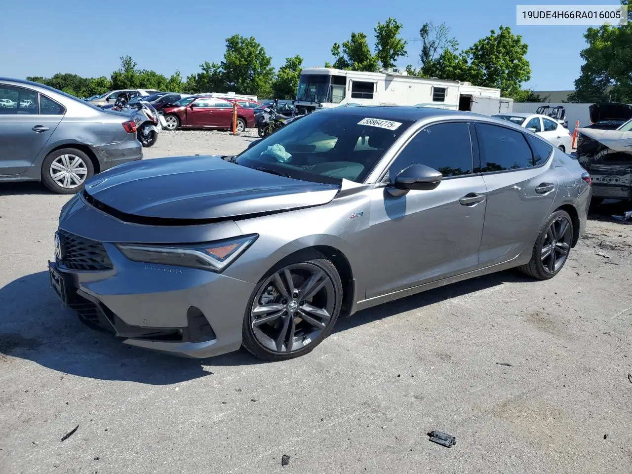 2024 Acura Integra A-Spec Tech VIN: 19UDE4H66RA016005 Lot: 58864775
