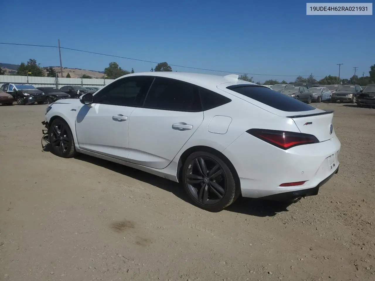 2024 Acura Integra A-Spec Tech VIN: 19UDE4H62RA021931 Lot: 58937575