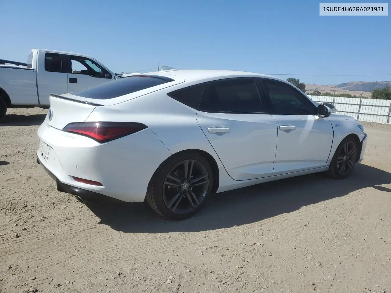 2024 Acura Integra A-Spec Tech VIN: 19UDE4H62RA021931 Lot: 58937575