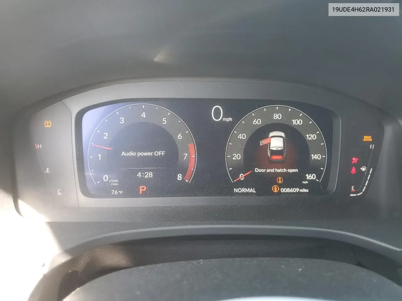 2024 Acura Integra A-Spec Tech VIN: 19UDE4H62RA021931 Lot: 58937575