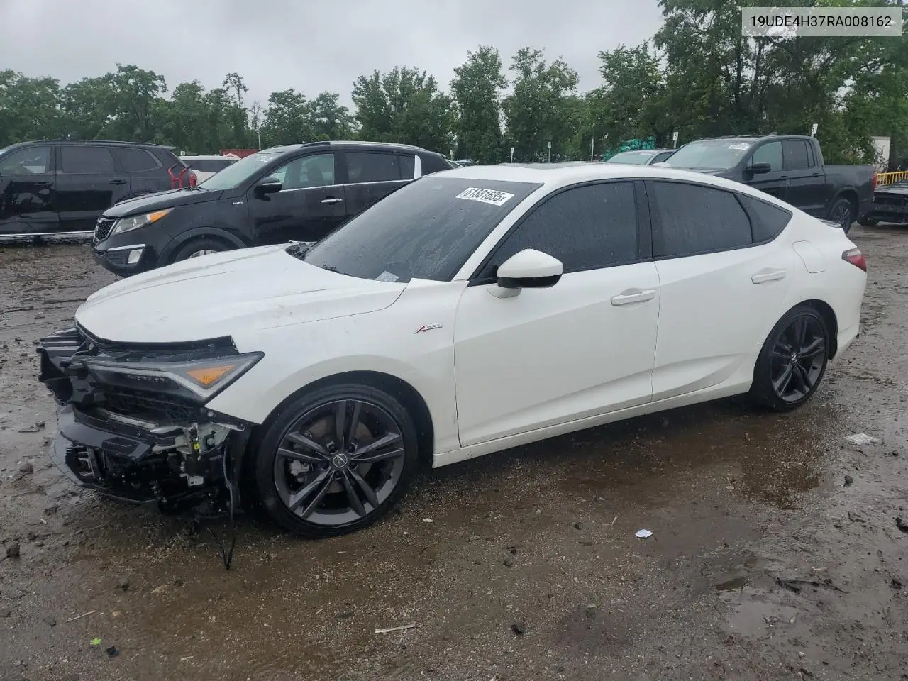 2024 Acura Integra A-Spec VIN: 19UDE4H37RA008162 Lot: 61381685