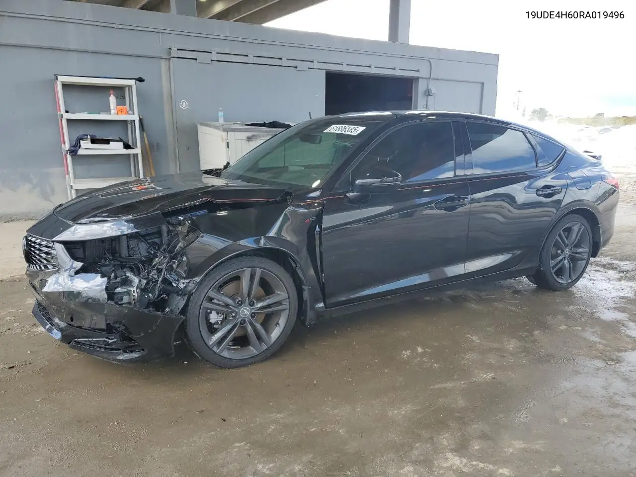 2024 Acura Integra A-Spec Tech VIN: 19UDE4H60RA019496 Lot: 61806585