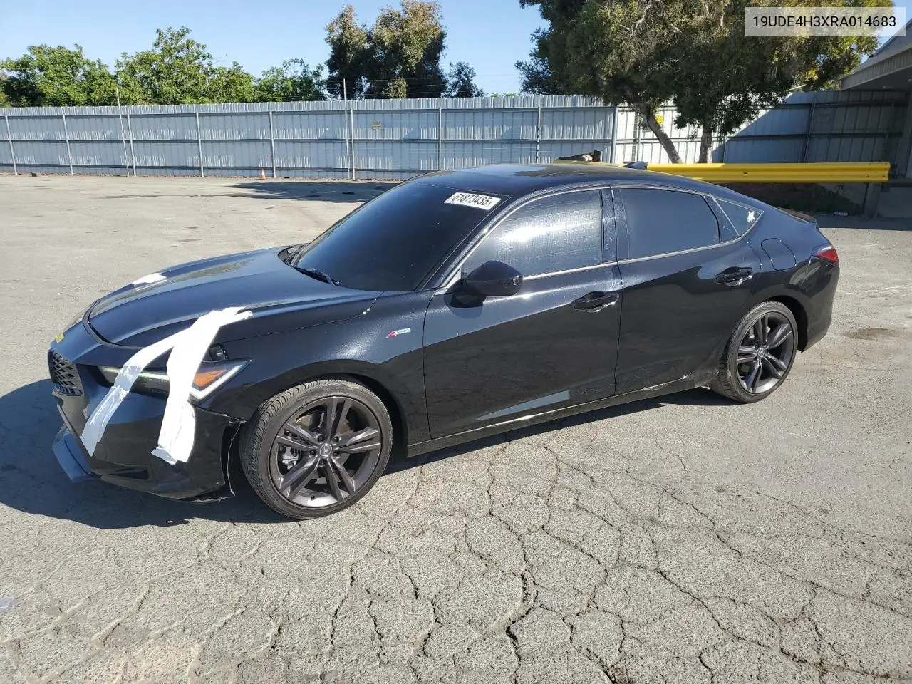 2024 Acura Integra A-Spec VIN: 19UDE4H3XRA014683 Lot: 61873435