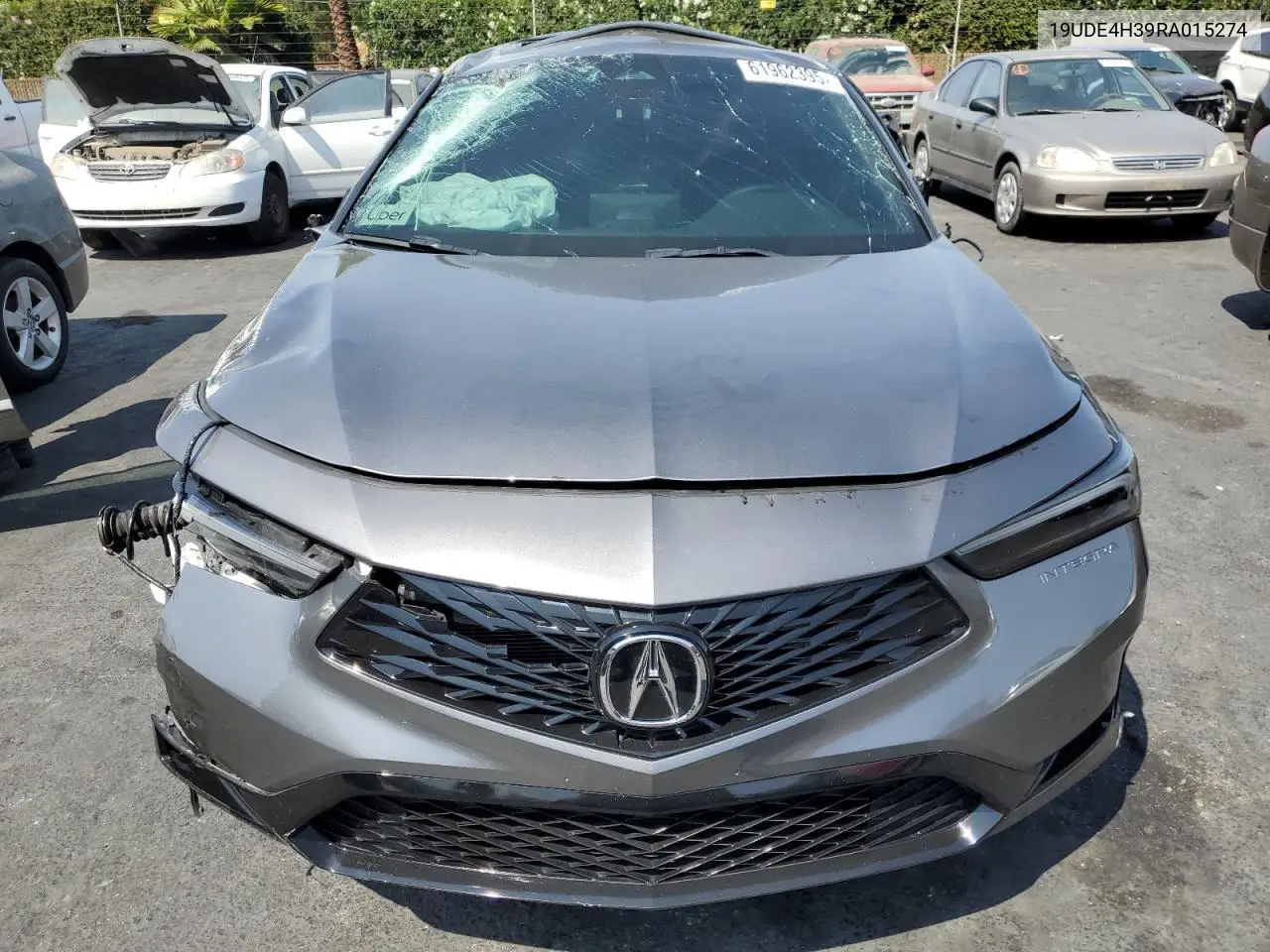 2024 Acura Integra A-Spec VIN: 19UDE4H39RA015274 Lot: 61962395