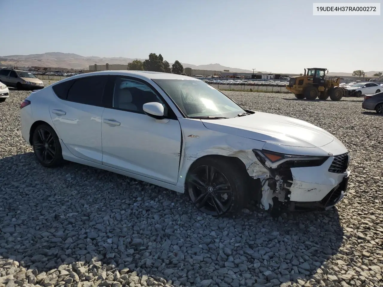 2024 Acura Integra A-Spec VIN: 19UDE4H37RA000272 Lot: 62638555