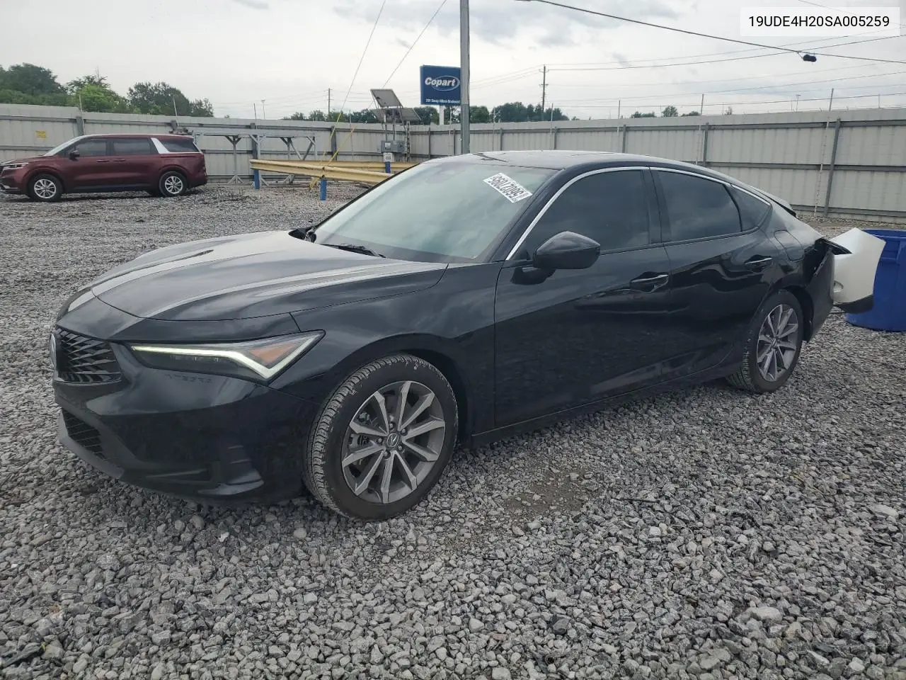 2025 Acura Integra VIN: 19UDE4H20SA005259 Lot: 56027095