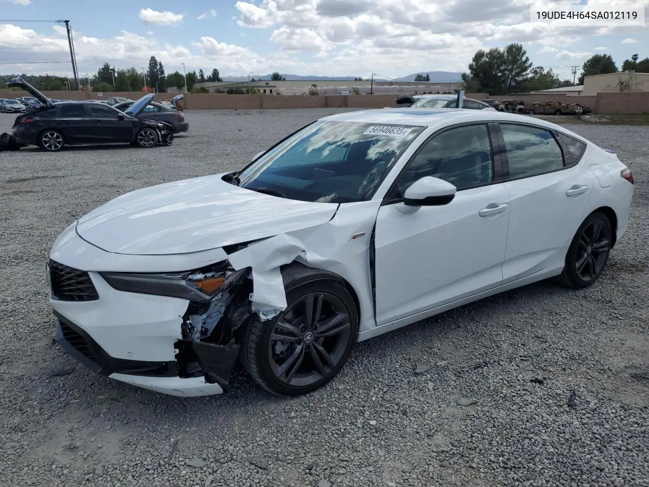 2025 Acura Integra A-Spec Tech VIN: 19UDE4H64SA012119 Lot: 56946635