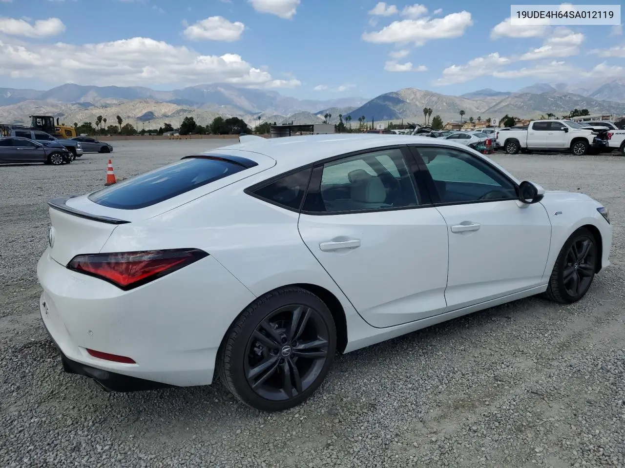 2025 Acura Integra A-Spec Tech VIN: 19UDE4H64SA012119 Lot: 56946635