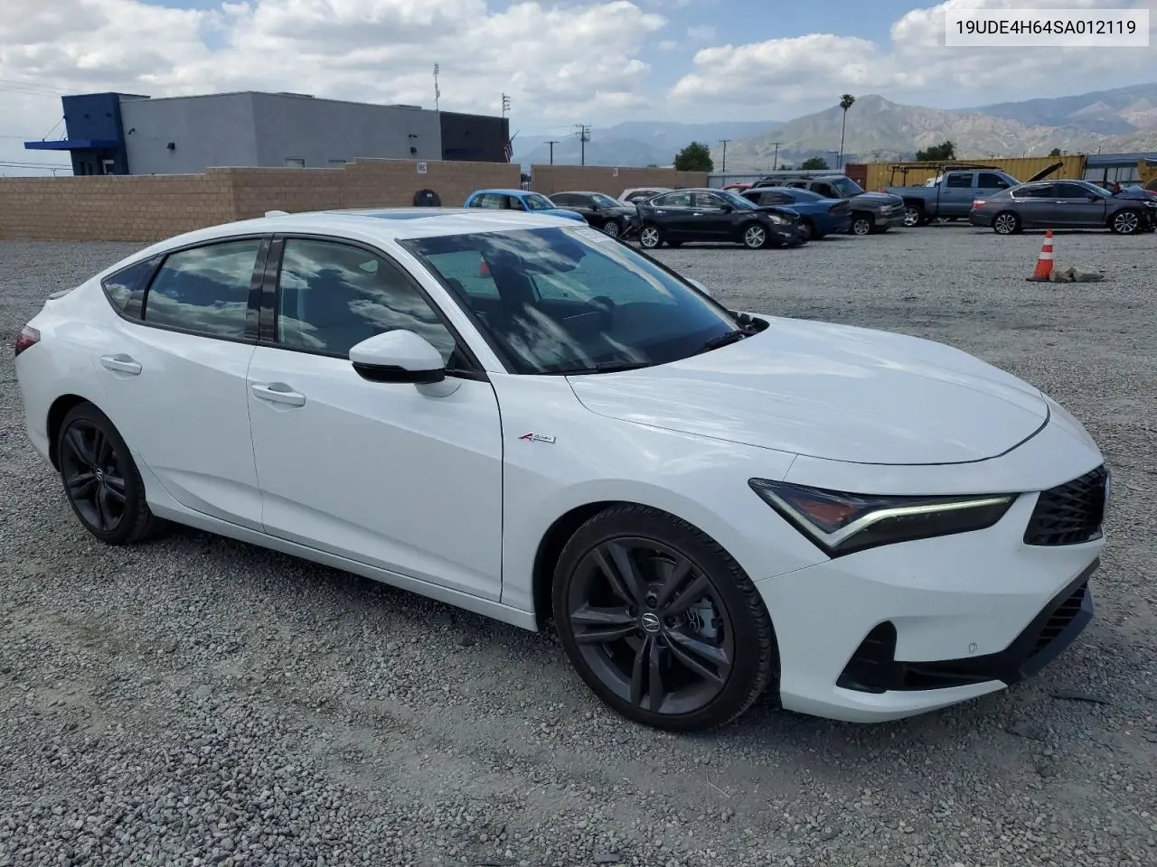 2025 Acura Integra A-Spec Tech VIN: 19UDE4H64SA012119 Lot: 56946635