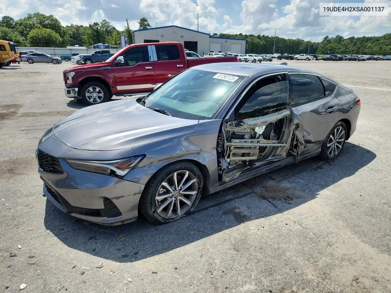 2025 Acura Integra VIN: 19UDE4H2XSA001137 Lot: 61292125