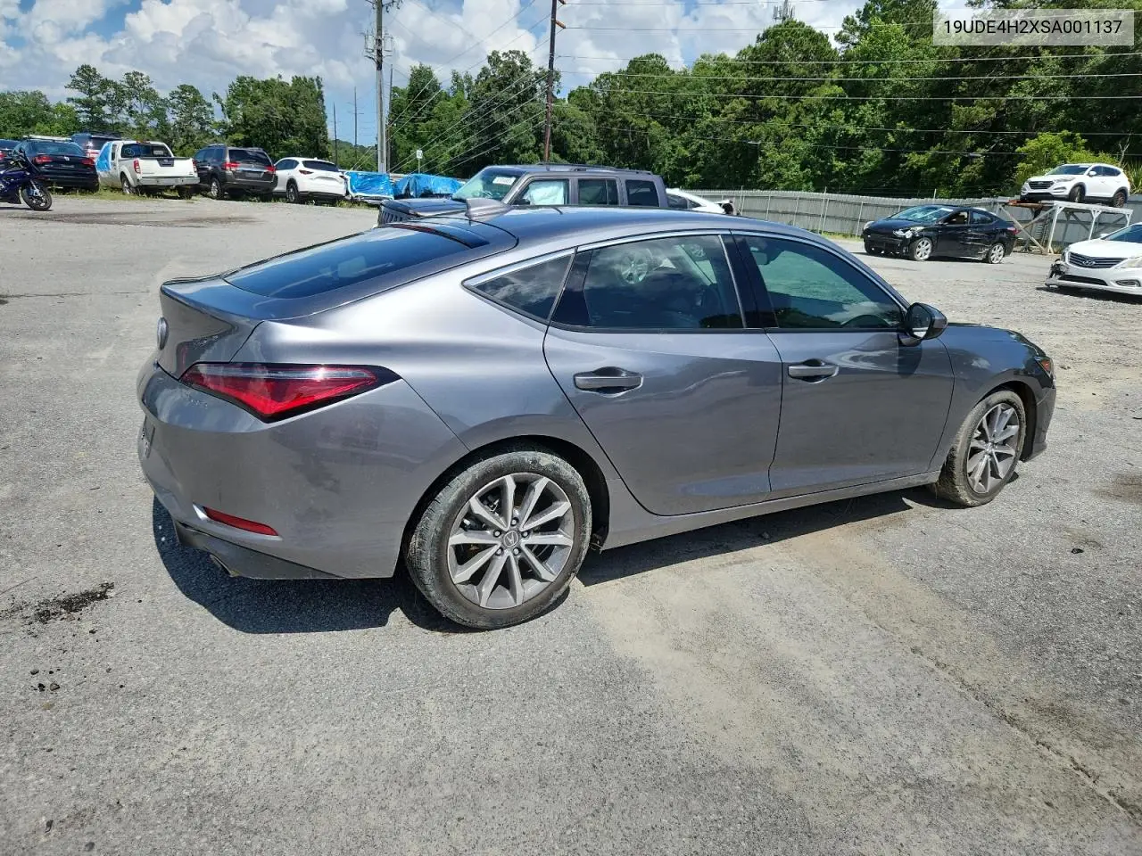 2025 Acura Integra VIN: 19UDE4H2XSA001137 Lot: 61292125