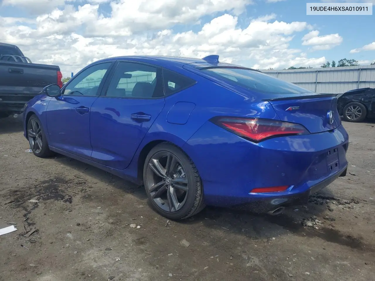2025 Acura Integra A-Spec Tech VIN: 19UDE4H6XSA010911 Lot: 61624335