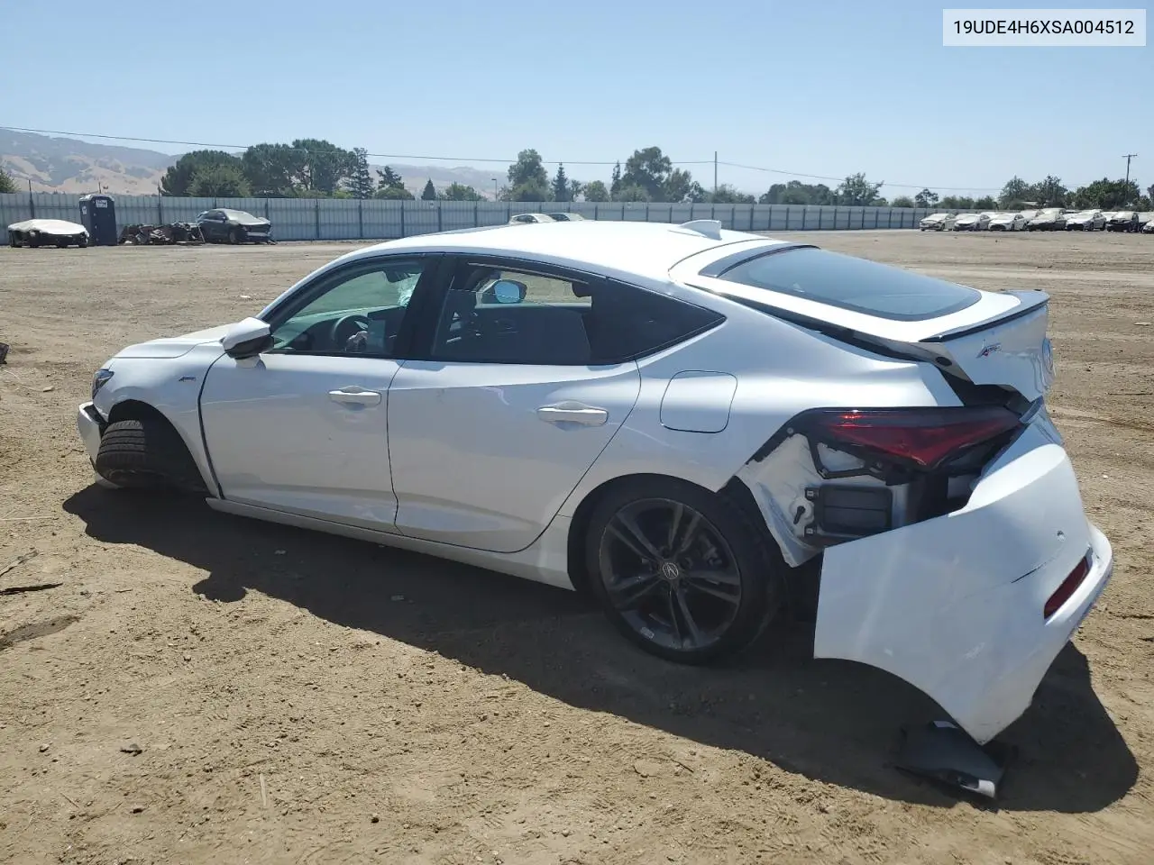 2025 Acura Integra A-Spec Tech VIN: 19UDE4H6XSA004512 Lot: 61753205