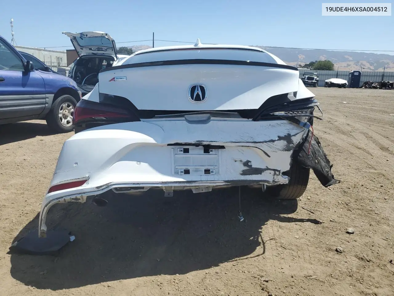 2025 Acura Integra A-Spec Tech VIN: 19UDE4H6XSA004512 Lot: 61753205