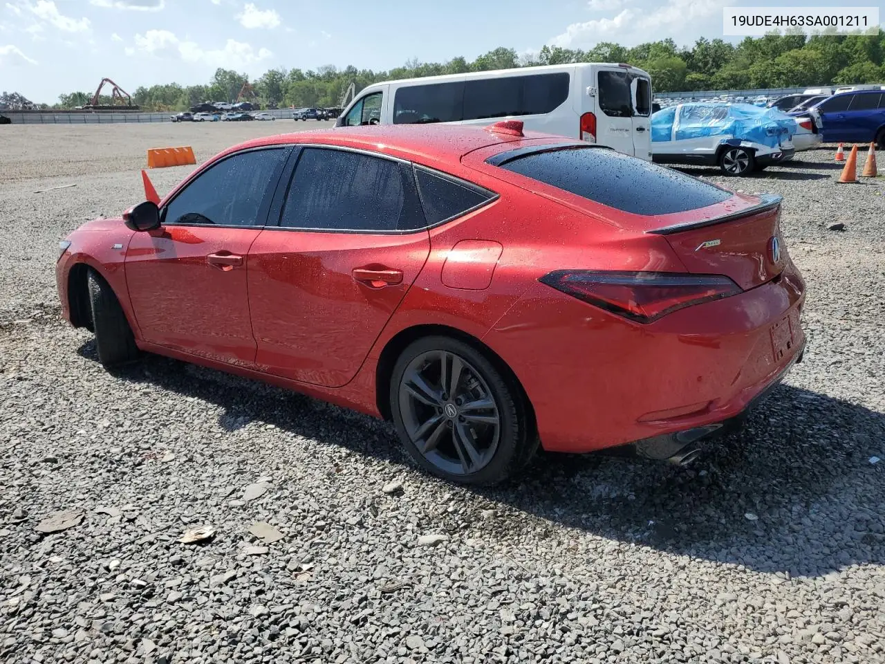 2025 Acura Integra A-Spec Tech VIN: 19UDE4H63SA001211 Lot: 62104645