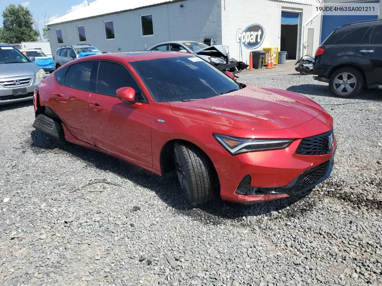 2025 Acura Integra A-Spec Tech VIN: 19UDE4H63SA001211 Lot: 62104645