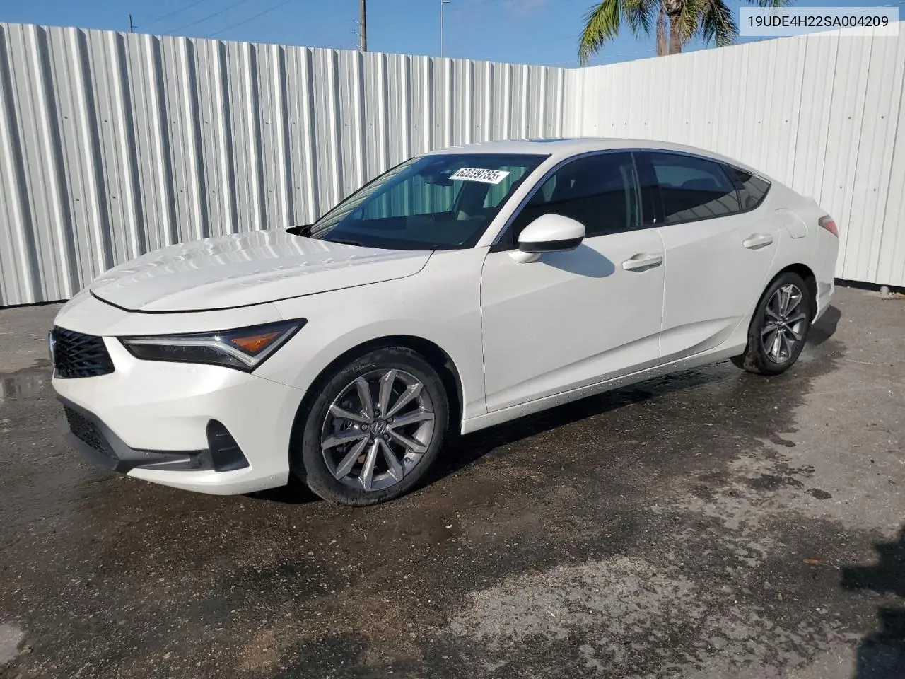 2025 Acura Integra VIN: 19UDE4H22SA004209 Lot: 62239785